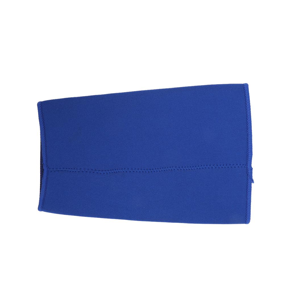 Компрессионный рукав для голени, удобные компрессионные носки без стопы, бандаж для ног для мужчин и женщин, синий