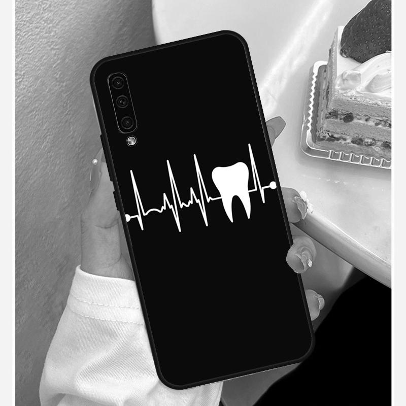 Чехол для стоматолога и медсестры для Samsung A12 A32 A42 A52 A72 A52S A03S A21S A11 A31 A51 A71 A10 A50 A70 с полным покрытием