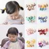 Fashion Kids Girls Accessories Elastic Rubber Band Hair Rope Gum Flower Headdress Hair Ties Bowknot
