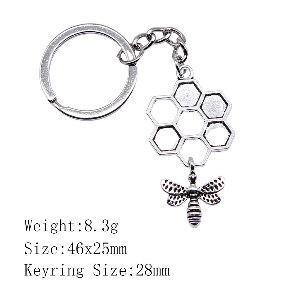 Рождественские украшения Автомобильный брелок Пчела Бабочка Брелок Дешевые вещи Детский брелок