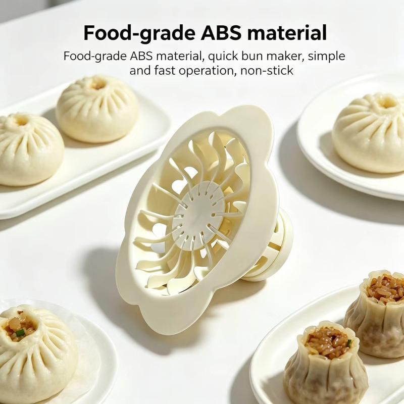 Ручная формочка для пельменей и булочек, пищевой ABS-пластик, быстрое формование баоцзы, антипригарная форма для выпечки своими руками, для кухни, бытовая