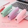 Macaron Color No. 12 Labor-Saving Stapler: Medium-Sized, Portable Office & Student Binding Tool