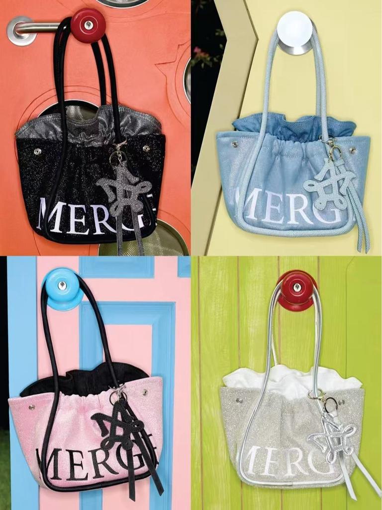 Женская мини-сумка MERGE 2025: Новая Сумка и Наплечная Сумка Кроссбоди - Простой, Модный Дизайн