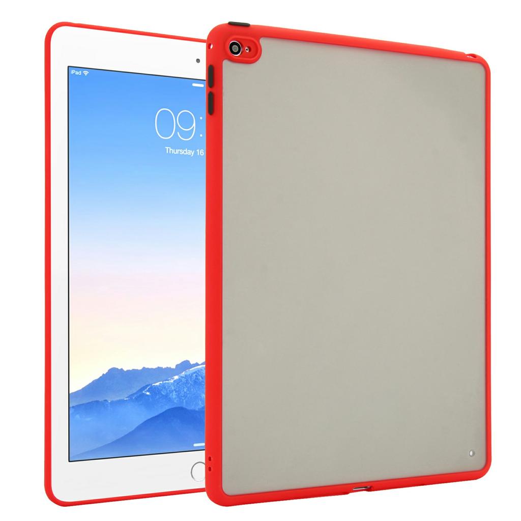 For iPad Air 2 Case Skin Touch Matte Acrylic TPU Shockproof Tablet Cover
