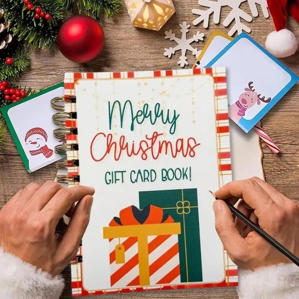 Keepsake College Survival Gift Card Book Christmas Festive Card Organizer  for Her-Him-Friends-Son