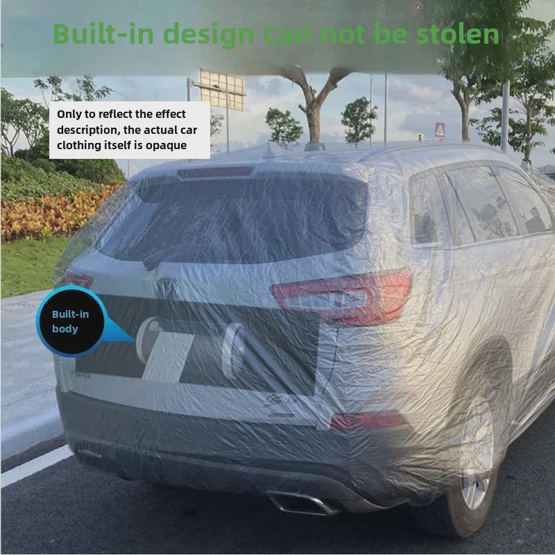 Чехол для автомобиля Changan: Автоматическая дистанционно управляемая защита от дождя, снега и солнца (Подходит для CS75, CS55, Yidong XT, Yuexiang)