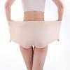 4PCS/Lot High Waist Tummy Large Size Women's Briefs Elastic Waistband Full Hip Wrap Thin Fit Panties Plus Size Women's Underwear #410
