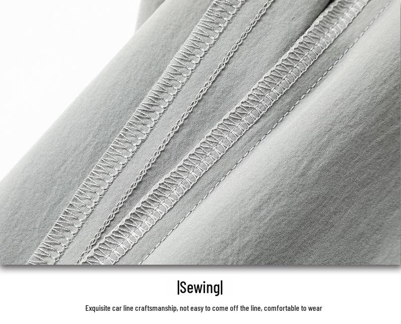 Men's Ice Silk Stretch Summer Business Casual Pants