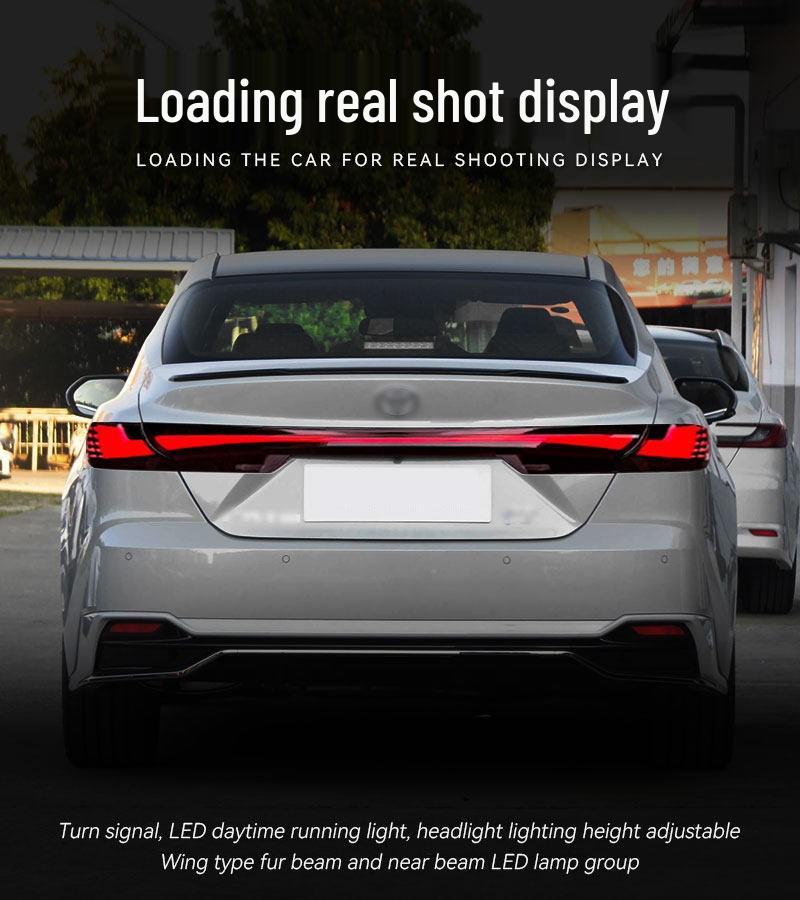 Светодиодный задний фонарь для Toyota Camry 2024-2026 с динамическим поворотником