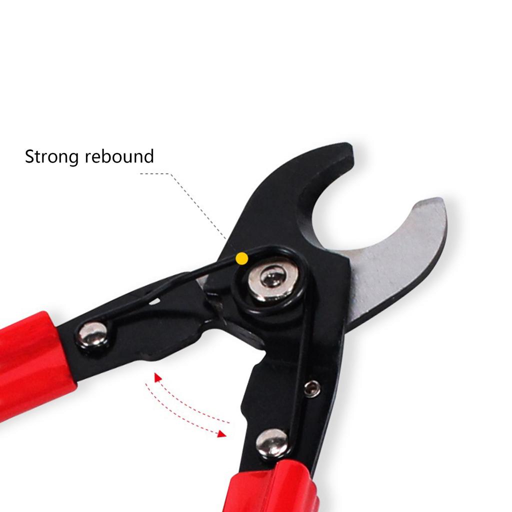 HS-206 Алюминиевый медный кабельный резак Инструмент для резки проводов Практичные обжимные клещи Кабельный резак с нескользящей ручкой