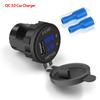 Автомобильное зарядное устройство USB прикуриватель с вольтметром амперметром QC 3.0 зарядное гнездо цифровой дисплей напряжение авто USB зарядное гнездо