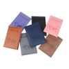 Pu Leather Card Case Cover Unisex  Simple  Passport Cover World Thin Slim Travel Passport Holder Wallet Gift