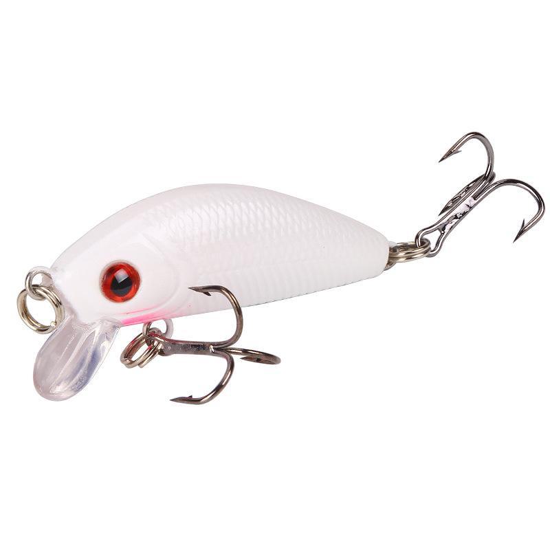 5cm/4.2g Minnow Rock Simulation Hard Bait - Ideal for Sea and Freshwater Fishing.