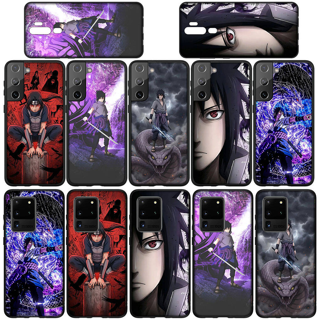 Phone Case for iPhone 17 15 16 Plus Redmi Note 14 12 11 13 Pro Max Huawei P30 P20 Lite OPPO A60 A40 A80 A38 A54 A17 Sasuke Uchiha Poster Narutos Cover