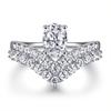 Lindon Classic 925 Sterling Silver  Zircon Ring Ladies Jewelry Wedding Promise Party Gift