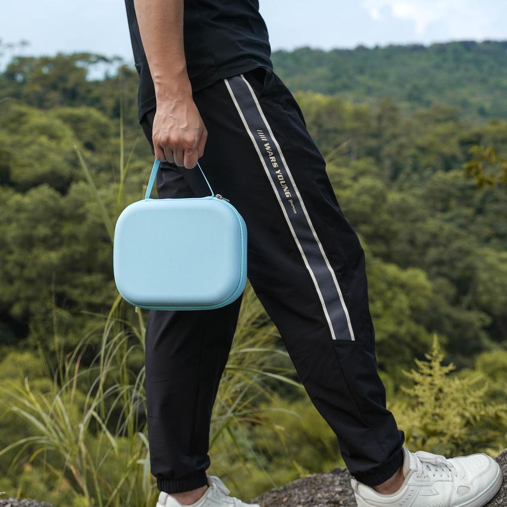 Storage Bag for DJI Neo-Portable Hard Travel Carrying Case with YKK Zipper for DJI Neo Drone Aceessories-Blue