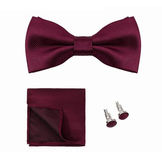 1 Набор Мужской Набор Галстук-бабочка Однотонный Галстук-бабочка