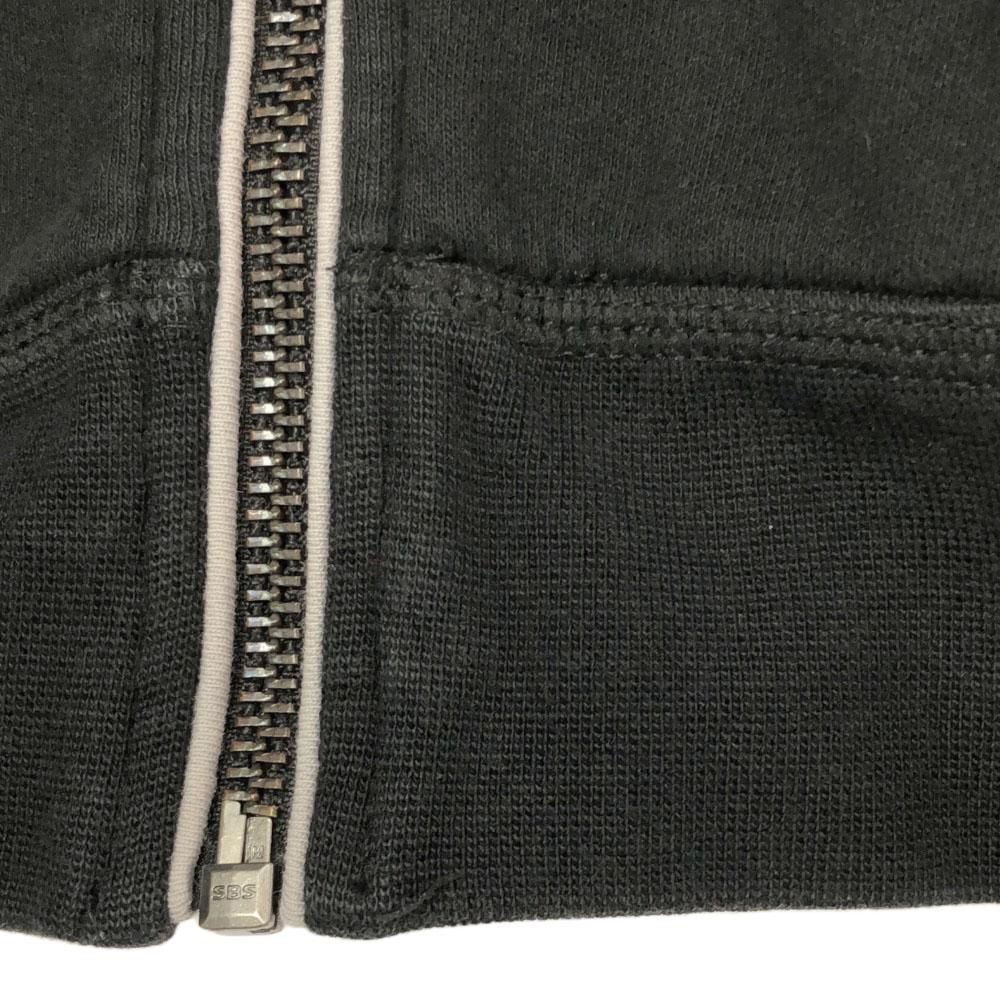 Armani Exchange Logo Print Long Sleeve Sweat Zip Hoodie S Black Men's Used