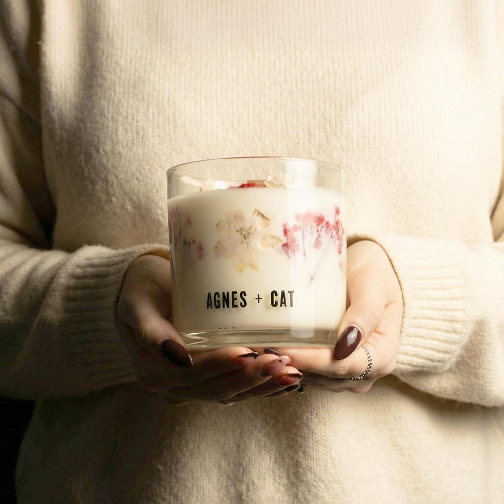 Agnes + Cat Botanical Soy Wax Candle – Roses of Sawrey