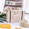 50 шт. Креативная мини-чемоданчик Коробка для конфет Упаковка для конфет Картонная коробка Свадебная подарочная коробка Принадлежности для мероприятий Свадебные сувениры с карточкой
