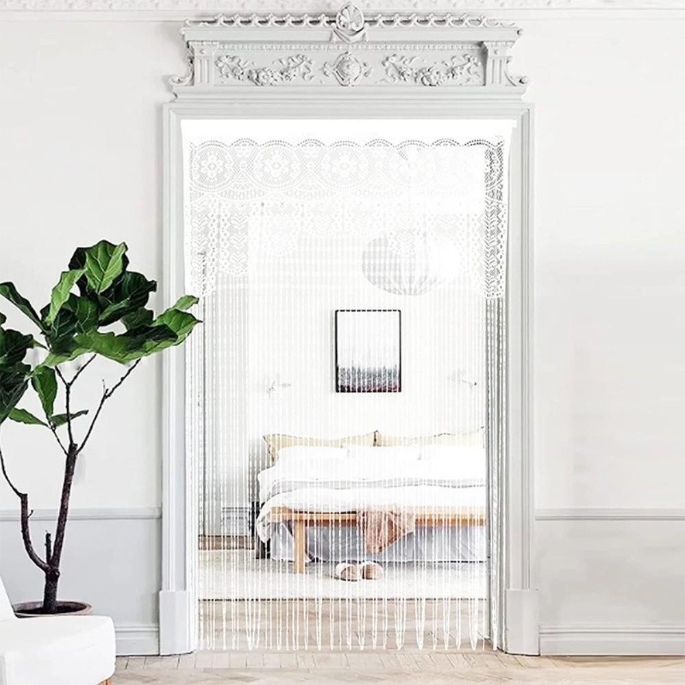 String Door String Curtain Jacquard Wall Closet Curtain Boho Door Drapes Curtain Decorations