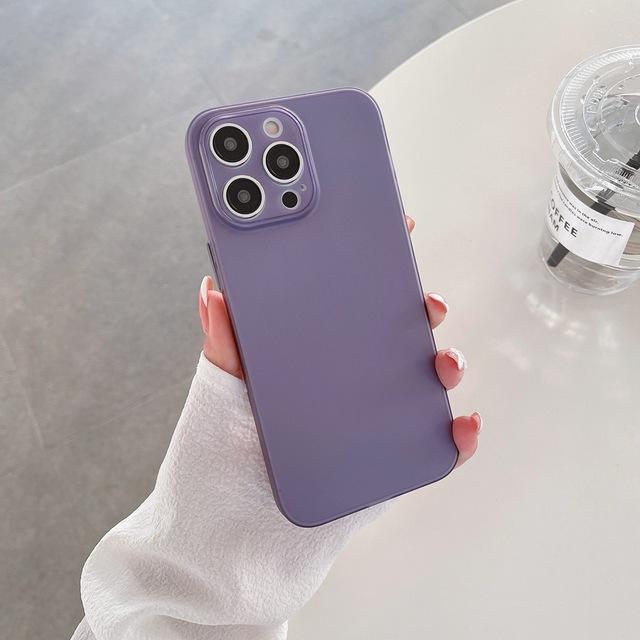 Тонкий мягкий чехол толщиной 0,3 мм для Iphone 14 11 13 12 Pro Max Mini Xr X Xs 7 8 Plus Se, матовый прозрачный чехол для телефона с защитой от царапин