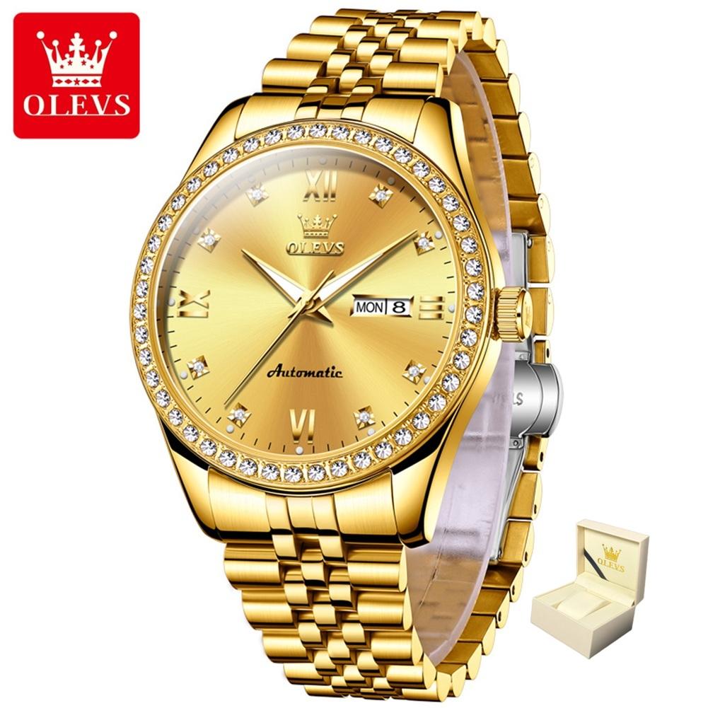 New Top Men's Watch Inlaid Dial Business Fully Automatic Mechanical Watch Men's Watch