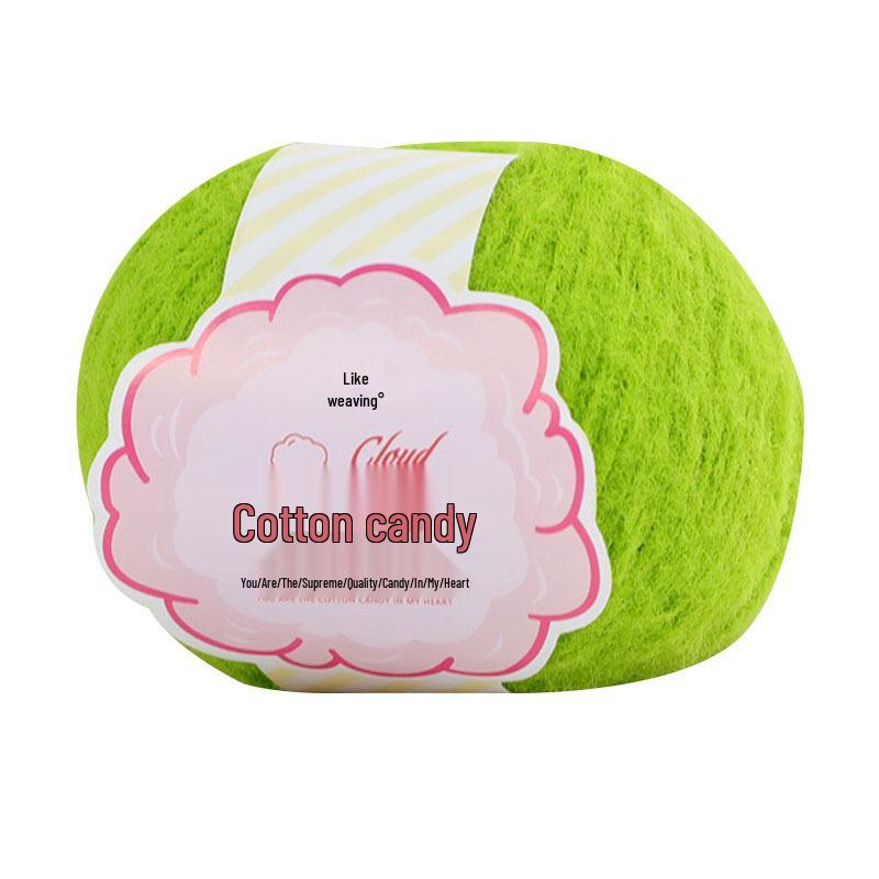Пряжа для вязания крючком Cloud Candy Dopamine Camel Wool для DIY-вязания и изготовления милых кукол