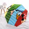 Mickey Mouse, Disney Characters Themed Automatic Opening and Closing Umbrella, Brightly Colored 8-rib Portable Umbrella, Suitable for Men and Women, A