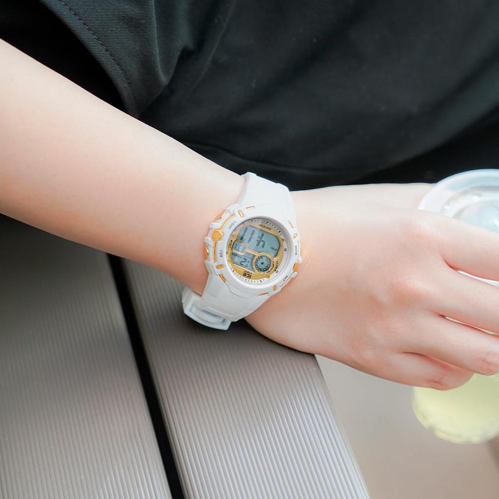 Авторизованный дистрибьютор Ice Watch Watch 023266 Ice Digit Explorer Magical White Gold Small 40mm Digital [Ice-watch] Мужские Женские