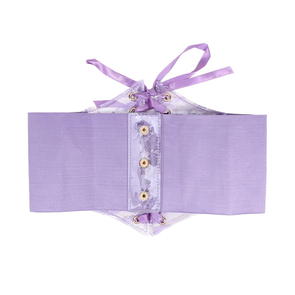 Модный женский пояс-корсет на талию с цветочной вышивкой, эластичный пояс, широкий кружевной, утягивающий, кушаки