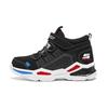 (GS) Skech-Bots 'Черно-красные' Детские 403668L-BLK