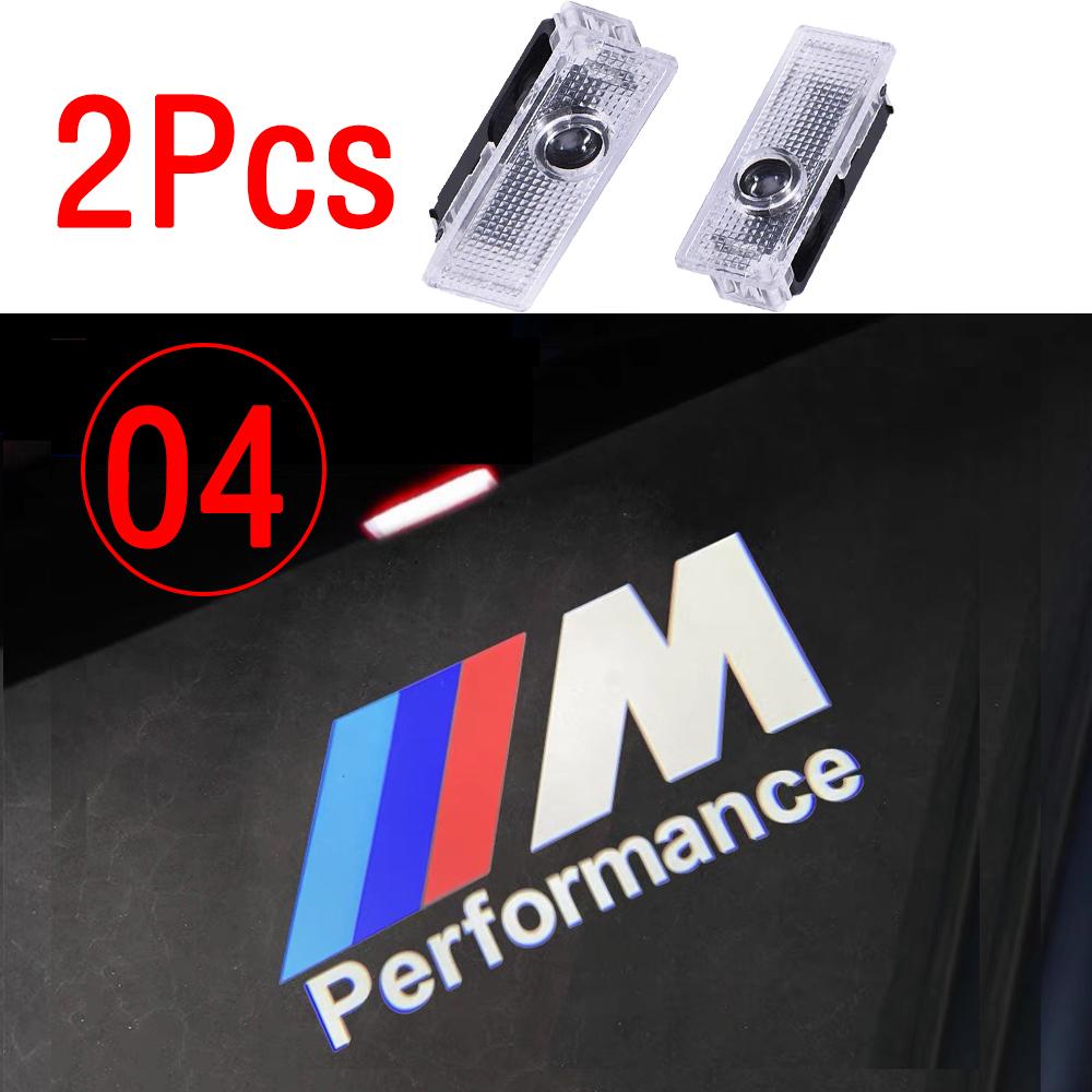 2PCS-3C-LED Car Door logo Projector Lamps Welcome Light For Mini BMW ME90 E60 F18E46 F30 F20 M2M5 M3 E87 M4 X3 X5 X1 Accessories