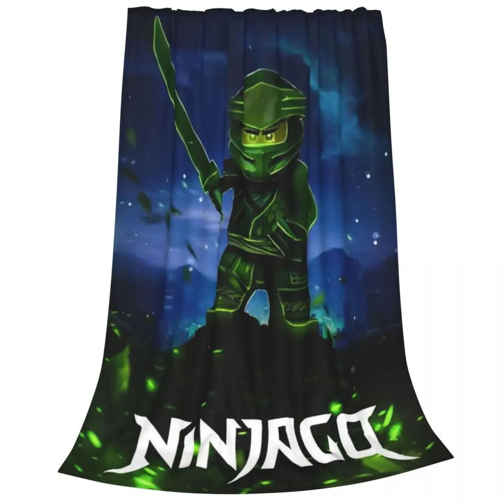 Плюшевое одеяло-плед из кораллового флиса N-ninjagos Одеяла для кровати, дивана Супермягкое покрывало