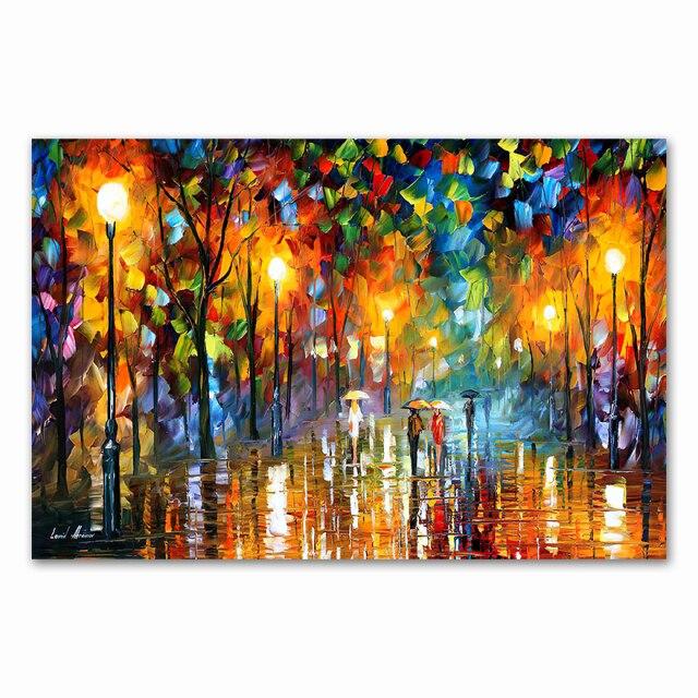 Coloring Hand - Painted Oil Painting Landscape For The Living Room Wall Art Home Decoration Abstract Without Frame