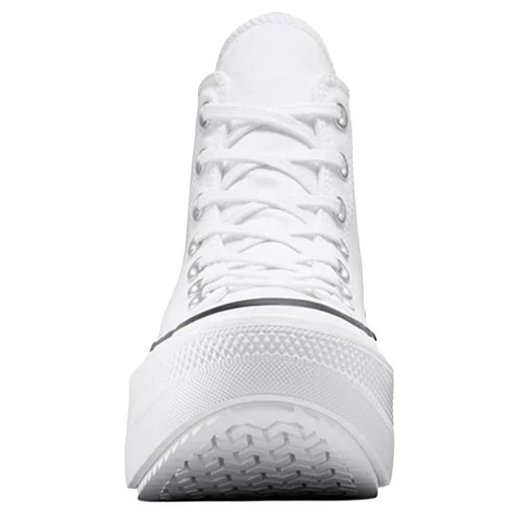 Converse Кеды All Star Lift Double Stack универсальные и удобные высокие холщовые унисекс белые