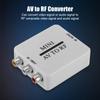 TV Switcher AV To RF Amplifier RCA To RF RCA AV To RF Converter для TV/VHS VCR/DVD-рекордера