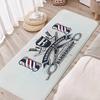 Bathroom Rug Barber Shop Bedroom Carpets Living Room Custom Washable Non-slip Kitchen Mats Flannel Soft Doormat Entrance Door
