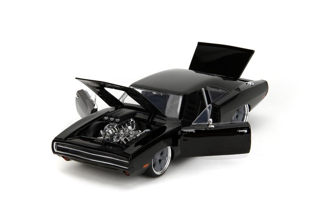 Jada Toys Fast Furious Series Dodge Charger Black готовый продукт и 1/24 F&F10 R/T (Доминик)