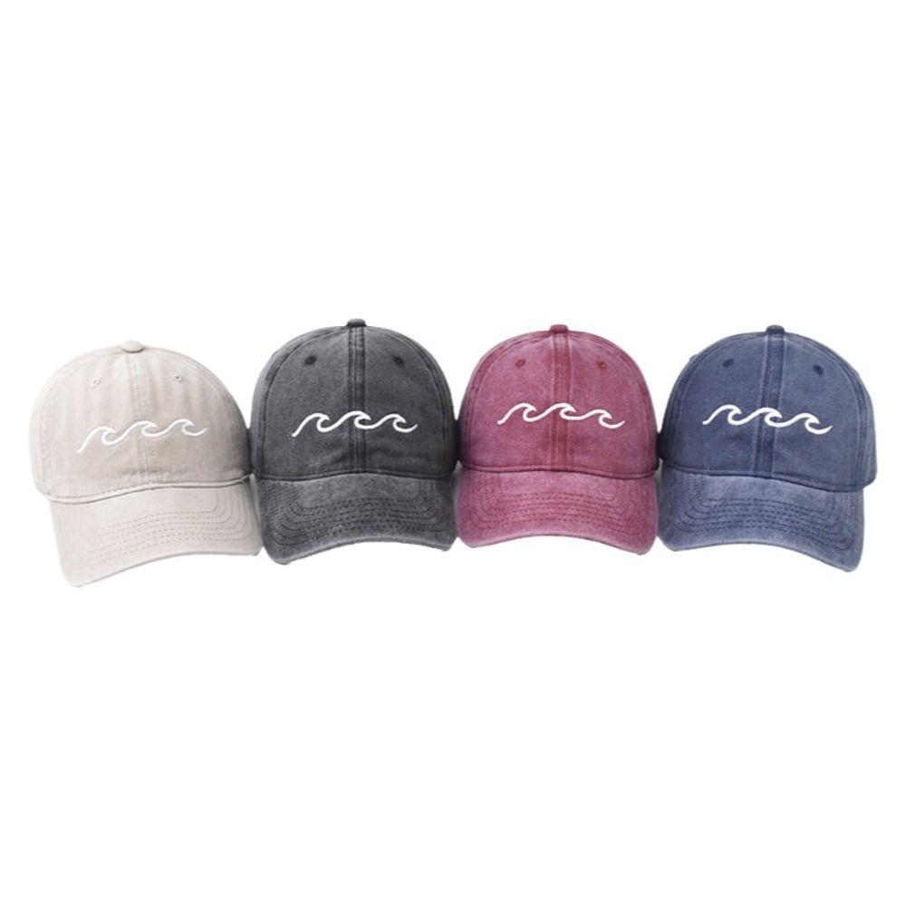 Casual Adjustable Baseball Cap UV Protection Breathable Sun Hat Versatile Bonnet for Spring Summer