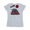 Womens/Ladies Deadpool Sword Logo Cotton T-Shirt