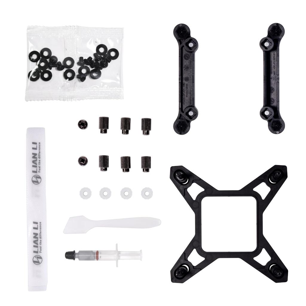 LIANLI Water Cooling CPU Cooler Galahad II LCD 360 SL-INF White Equipped with LCD Panel 8th Generation Pump Equipped with 45 Degree Tube Connector