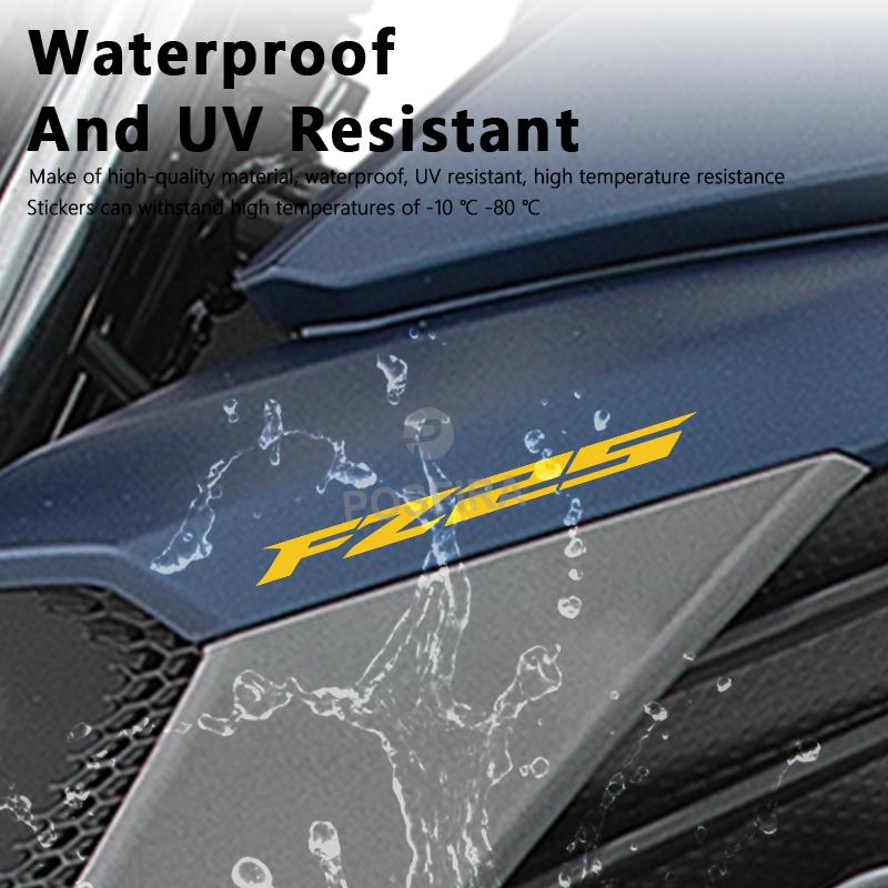POSFIRA Vinyl Motorcycle Stickers Waterproof Decorative Decals for Yamaha FZ25 FZ 25 2018-2025 2024 2023 2022 2021 Accessories