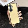 Глянцевое зеркало для макияжа чехол-книжка для Samsung Z Fold 7 6 5 4 Роскошная защита всего корпуса Противоударный бампер для Z Fold 7