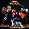 Academia Anime Figure Midoriya Izuku Bakugou Katsuki Todoroki Shouto 1 /8 Scale Pvc Action Figure Model Doll Toys 21cm