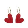 Colorful Candy Heart Earrings for Summer Style, Unique Design Cute Earrings