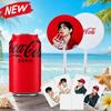 BTS V Coca-Cola Официальный K-pop Товар Открытка Гармошка Книга Набор