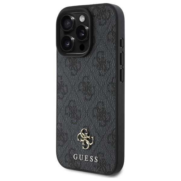 Guess Guhmp16Lp4Sm4Mk Iphone 16 Pro 6.3 Czarny/Black Hardcase 4G Small Classic Magsafe