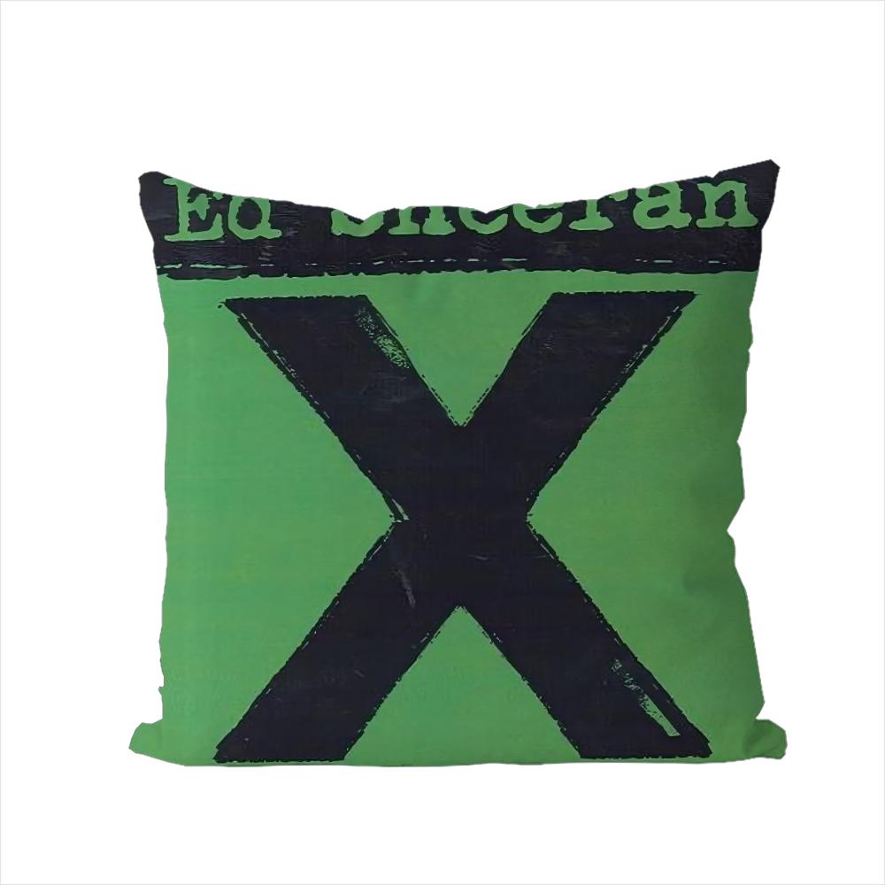 Singer EEd Sheeran Pillow Case For Car Sofa Decorative Home Doublesided Print Plush Square Throw Pillow Cushion Cover