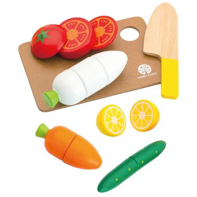 Первый игровой домик Crispy Cooking Debut Set Магнитная деревянная игрушка Play House Woody Puddy